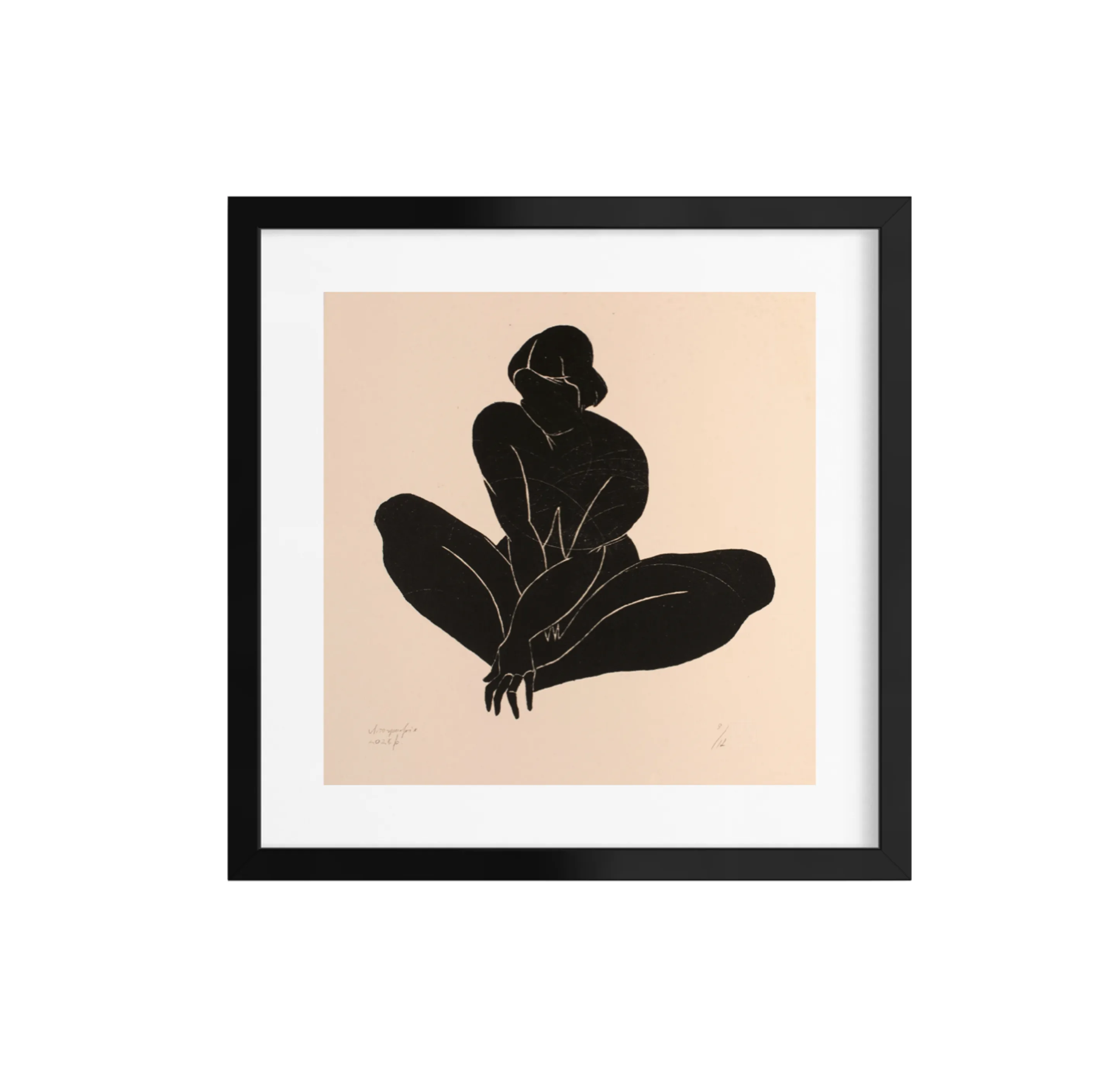 Зображення "Квітка" від Андріана Чуніс, розмір: 30х30, матеріали: графіка на папері, медіум: Графіка, серія: Літографія, ціна: €165 Фото 1 з 2.