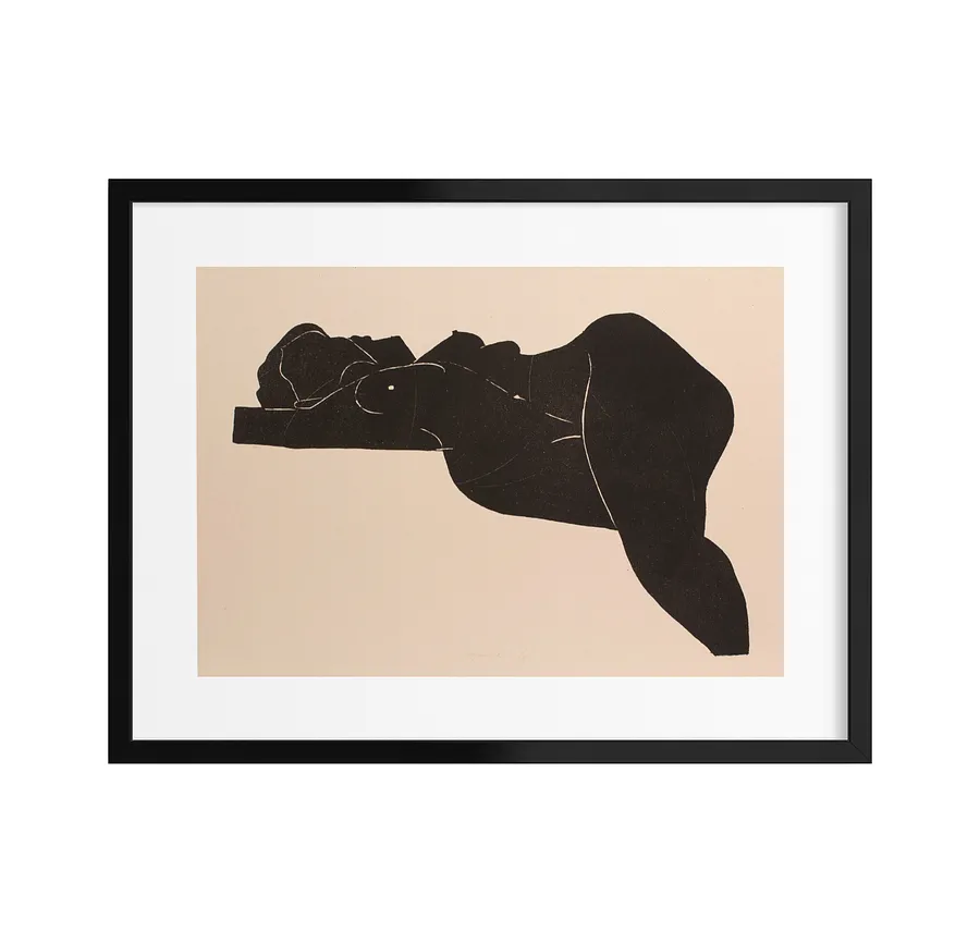 Зображення "Проблемна жінка" від Андріана Чуніс, розмір: 40х50, матеріали: графіка на папері Fabriano 300g, медіум: Графіка, серія: Літографія, ціна: €165