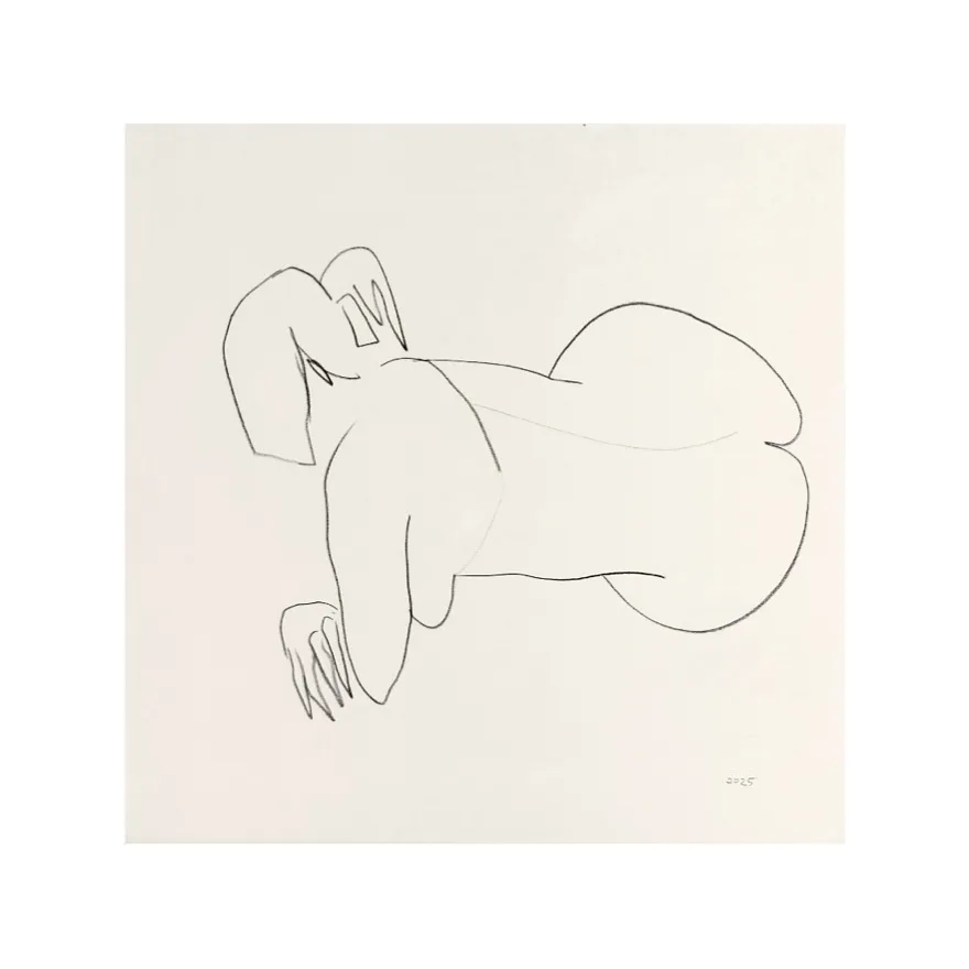 Зображення "Начерк  #1" від Андріана Чуніс, розмір: 30х30, матеріали: папір, олівець, медіум: Начерки, ціна: €50