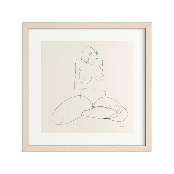 Зображення "Начерк #3" від Андріана Чуніс, розмір: 30x30, матеріали: папір, олівець, медіум: Начерки, ціна: €50 Фото 2 з 2.