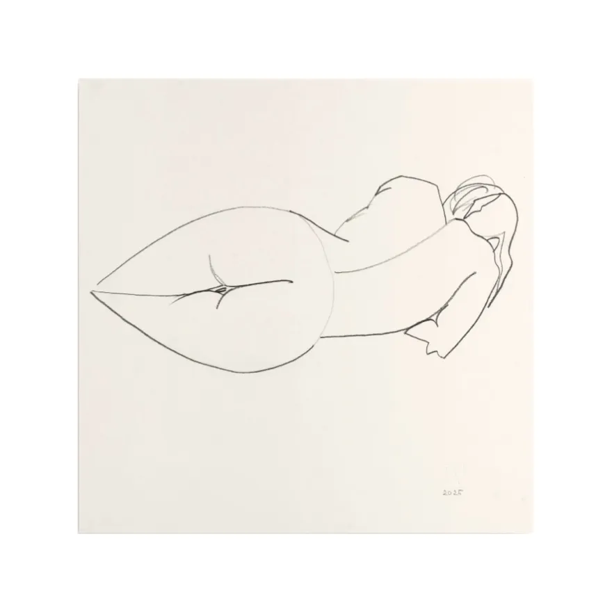 Зображення "Начерк #6" від Андріана Чуніс, розмір: 30х30, матеріали: папір, олівець, медіум: Начерки, ціна: €50 Фото 1 з 2.