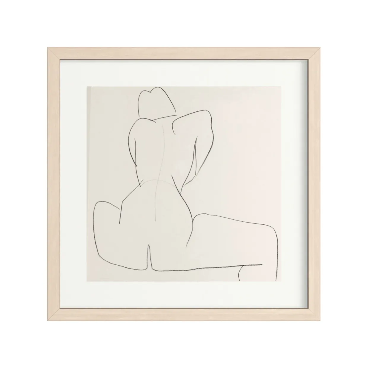 Зображення "Начерк #5 " від Андріана Чуніс, розмір: 30х30, матеріали: папір, олівець, медіум: Начерки, ціна: €50 Фото 2 з 2.