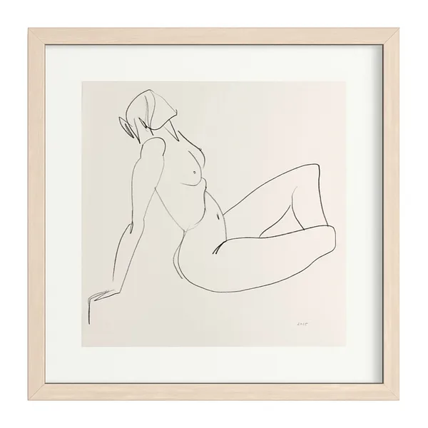 Зображення "Начерк #8" від Андріана Чуніс, розмір: 30х30, матеріали: папір, олівець, медіум: Начерки, ціна: €50 Фото 2 з 2.