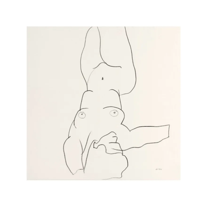 Зображення "Начерк #13" від Андріана Чуніс, розмір: 30х30, матеріали: папір, олівець, медіум: Начерки, ціна: €50 Фото 1 з 2.