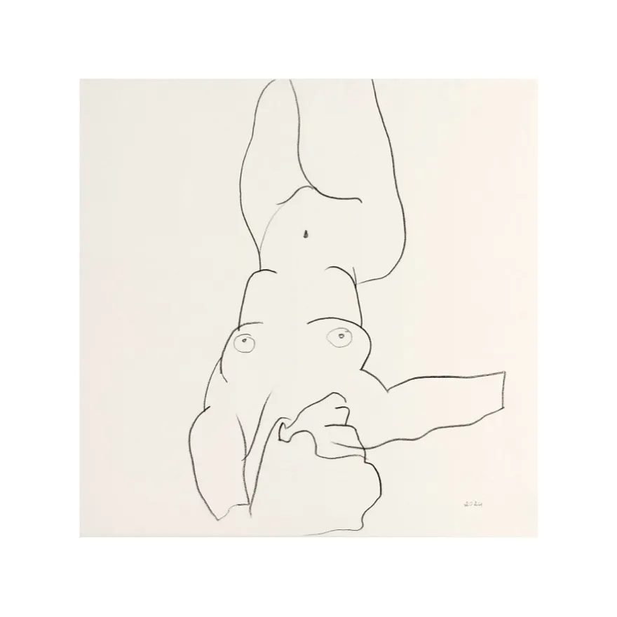 Зображення "Начерк #13" від Андріана Чуніс, розмір: 30х30, матеріали: папір, олівець, медіум: Начерки, ціна: €50 Фото 1 з 2.