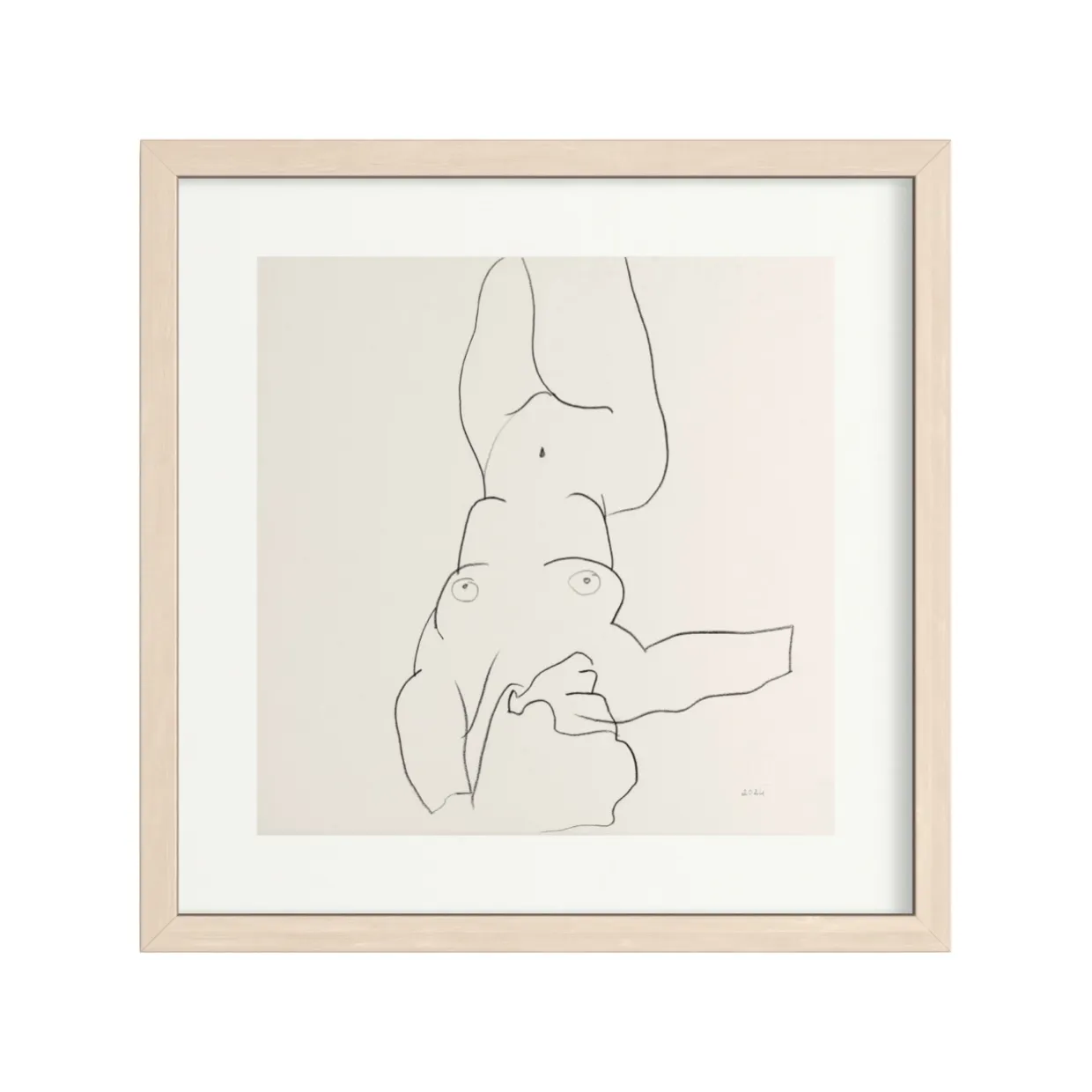 Зображення "Начерк #13" від Андріана Чуніс, розмір: 30х30, матеріали: папір, олівець, медіум: Начерки, ціна: €50 Фото 2 з 2.