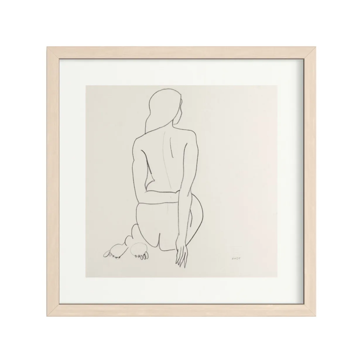 Зображення "Начерк #12" від Андріана Чуніс, розмір: 30х30, матеріали: папір, олівець, медіум: Начерки, ціна: €50 Фото 2 з 2.