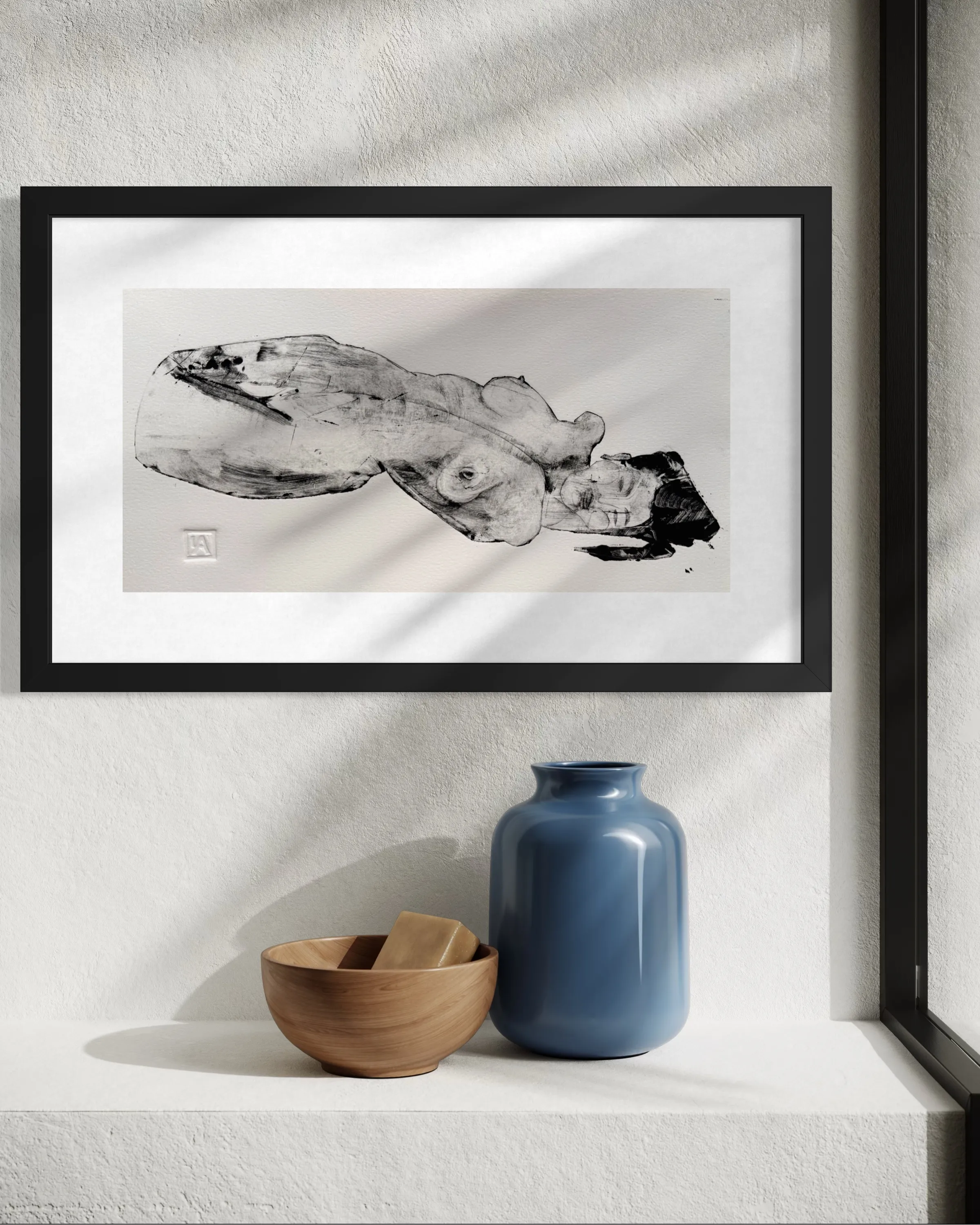 Зображення "Насолода" від Андріана Чуніс, розмір: 20х40, матеріали: Суха голка, монотипія, місто: Львів, ціна: €125 Фото 2 з 9.