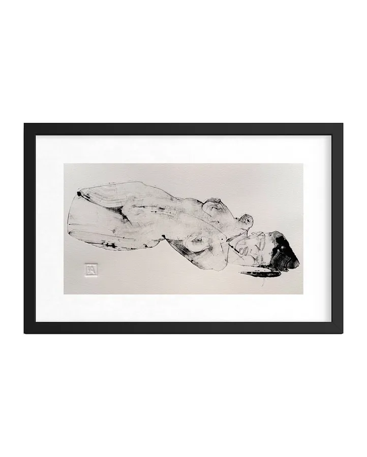 Зображення "Насолода" від Андріана Чуніс, розмір: 20х40, матеріали: Суха голка, монотипія, місто: Львів, ціна: €125 Фото 1 з 9.