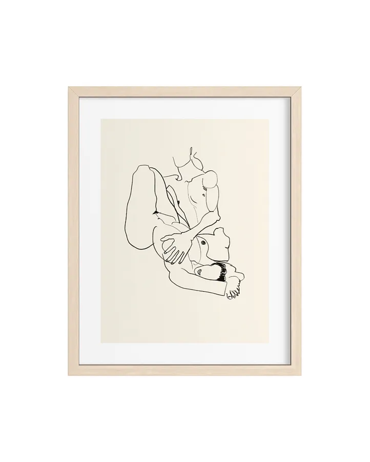 Зображення "Пара №2" від Андріана Чуніс, розмір: 30х40, матеріали: принт на папері, медіум: Принти, місто: Львів, серія: Шовкодрук, ціна: €35 Фото 1 з 5.