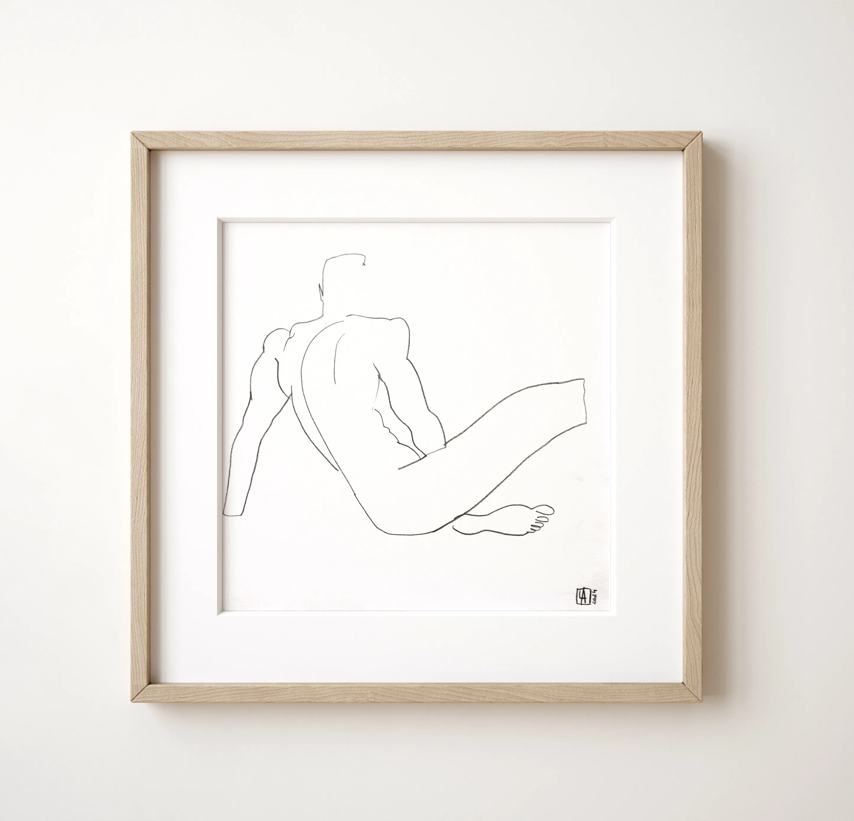 Зображення "AV2A0838 copy FRAMED" від Андріана Чуніс, розмір: 30x30, матеріали: Папір Fabriano, олівець 8-10b, медіум: Скетчі, ціна: €60