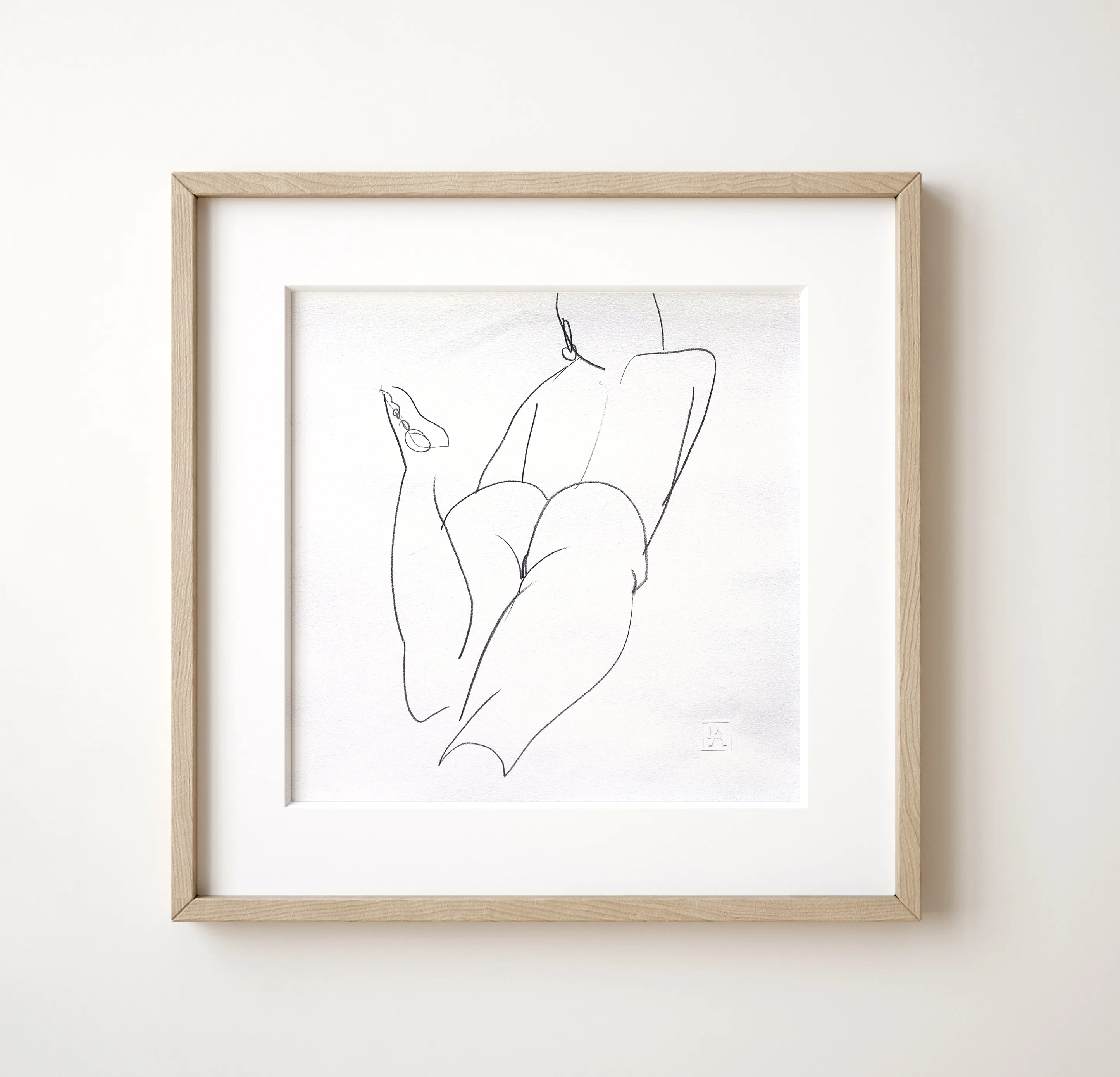 Зображення "AV2A0857 copy framed" від Андріана Чуніс, розмір: 30x30, матеріали: Папір Fabriano, олівець 8-10b, медіум: Скетчі, ціна: €60